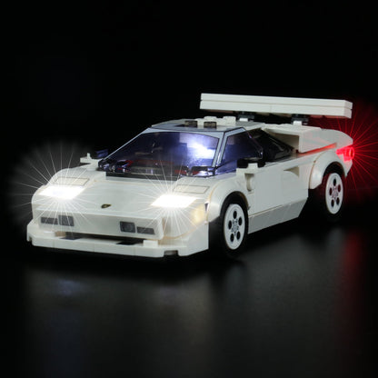 Light Kit for LEGO Speed Champions Lamborghini Countach 76908
