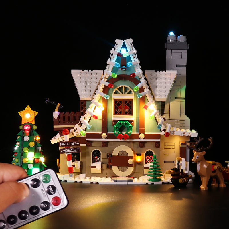 Elf Remote Control Light Kit For Elf Club House 10275 With Remote Control | Bricklume